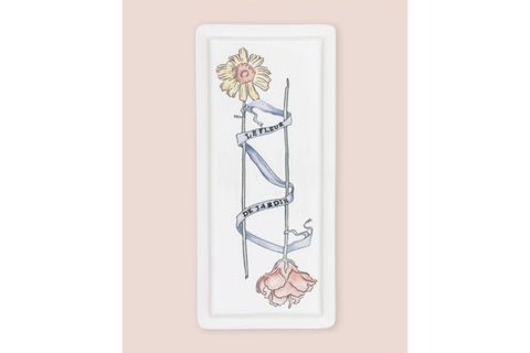 THE MİA LUV DİKDÖRTGEN SERVİS TABAĞI 35X16 CM