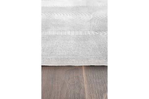 FARAHAN GRİ GEOMETRİK DESENLİ HALI A0861A, 100X200
