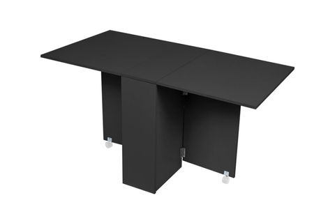 SİLVİA KATLANIR YEMEK MASASI, SİYAH, 140X80