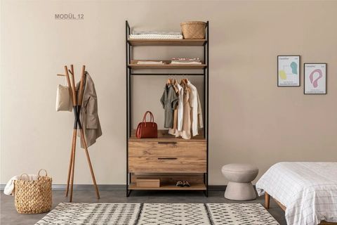 DYNAMİC MODÜLER AÇIK DOLAP SETİNİ YARAT
