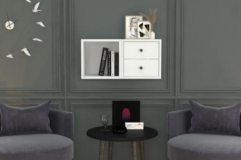 AYDIN KİTAPLIKLI RAF, DVR-1012-Ç