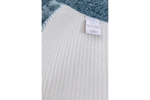 SEGURA PELUŞ KAYDIRMAZ TABAN İKİLİ BANYO PASPASI, TURKUAZ, 60X100-50X60