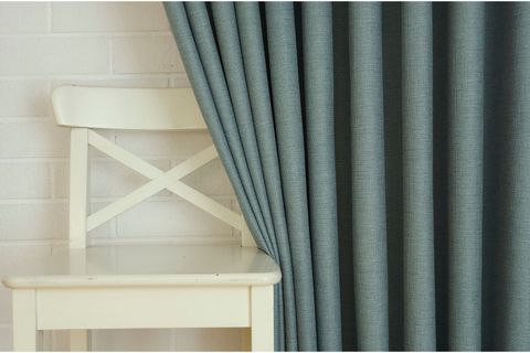 MASSARELLİ FON PERDE KETEN MİNT RENGİ 1-2,5 ORTA SIK PİLE 200X260