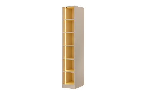 VİTA CAM KÖŞE MDF GARDIROP, 3 KAPAKLI