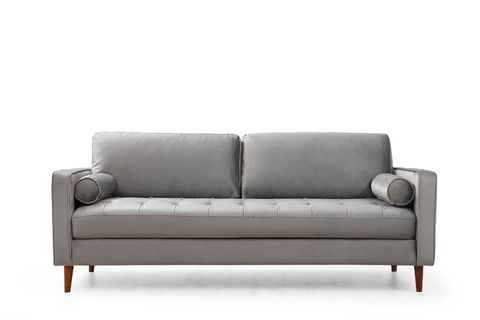 ROME THREE SEATER,STEEL GREY