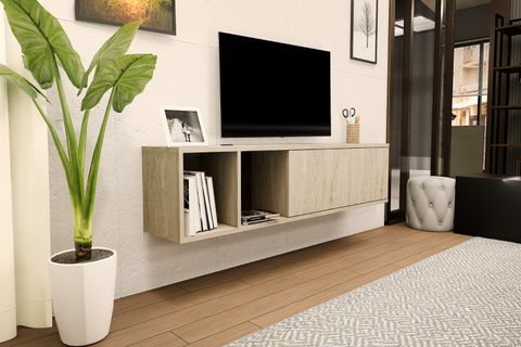 RONA DUVARA MONTE TV ÜNİTESİ, TRAVERTEN