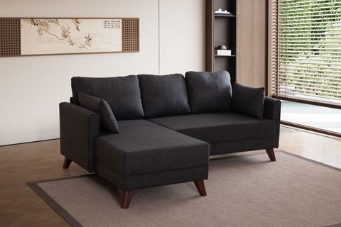 GLORİA MİNİ KÖŞE KOLTUK, ANTRASİT, SOL KÖŞE