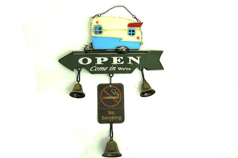 DEKORATİF METAL KARAVAN KAPI ÇANI C0224