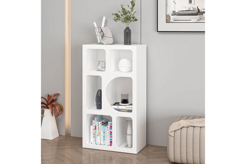 BOHEM MEBRAN KİTAPLIK, BEYAZ, 90 CM