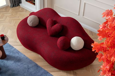 LİPS KANEPE, BORDO