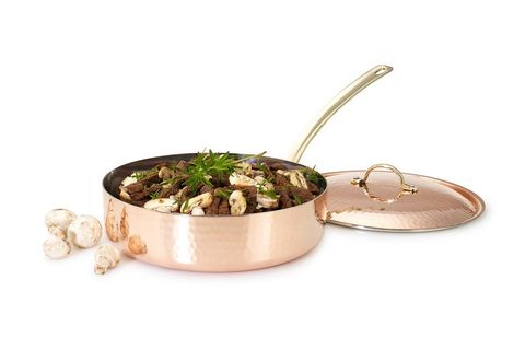 COHO ELEGANT BAKIR DÖVME CHEF GENİŞ TENCERE, 20 CM
