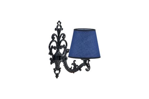 ZAMAK APLİK, SİYAH BOYALI MAVİ ŞAPKALI