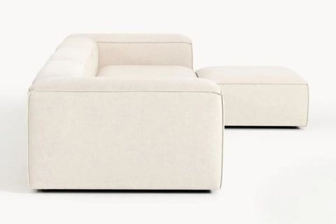 LENA KETEN MODÜLER KÖŞE KOLTUK, KIRIK BEYAZ