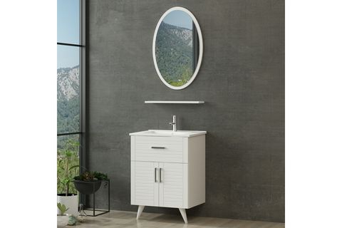 VERA BANYO DOLABI 65CM AY2K1Ç 1EA1R ETJ BEYAZ