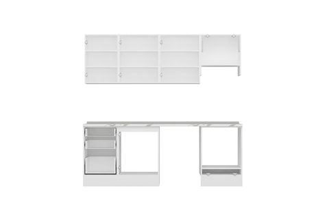 ALVİNKA 230X210 CM MBR_C MUTFAK DOLABI, BEYAZ SUNTALAM
