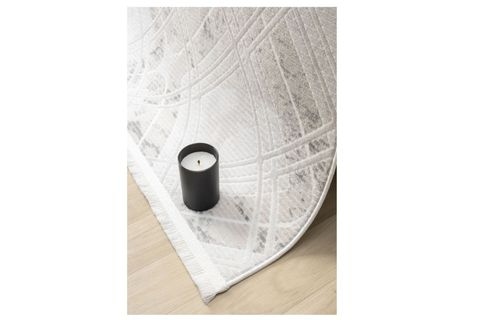 ASPENDOS AKRİLİK DOKUMA MAKİNE HALISI, 160X300, GRİ, 5117