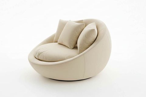 RUBY YUVARLAK DÖNER BERJER, EKRU