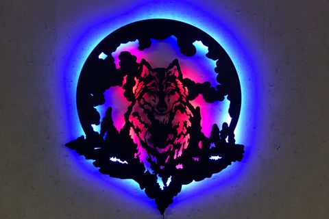 WOLF V1 LED IŞIKLI TABLO