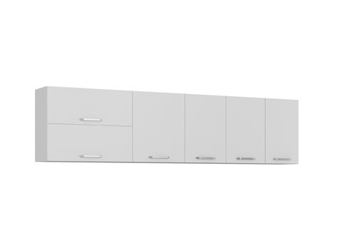 MİNAR 295 CM MUTFAK DOLABI BEYAZ 295-B1-ÜST MODÜL
