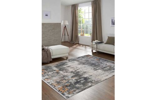 FESTİVAL HALI BİANCA M4401A MODERN SALON HALISI, GRİ, 80X150