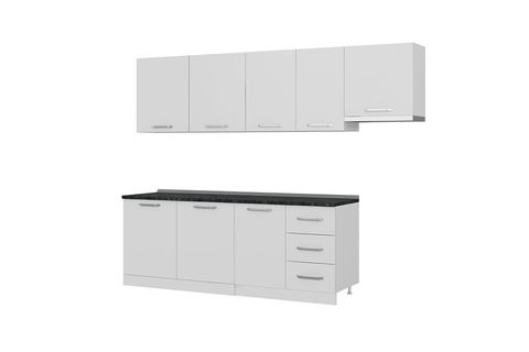MİNAR VİOLA 275 CM MUTFAK DOLABI BEYAZ 275-B7