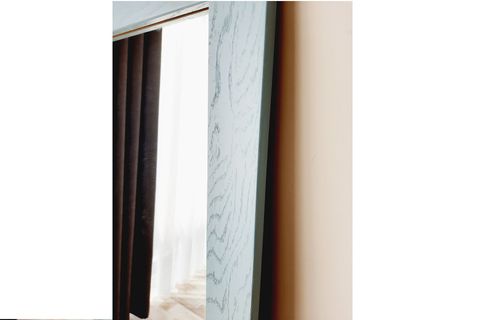 DFN WOOD DEKORATİF DUVAR BOY AYNASI, YEŞİL, 140X60