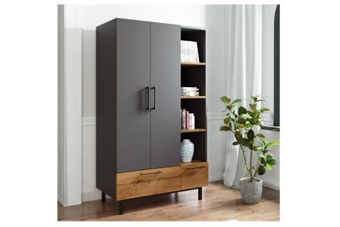 FURMET MODÜLER VOLGA 2 KAPAKLI 2 ÇEKMECELİ GARDIROP