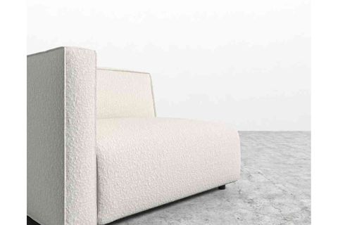 ARES TEDDY SOL KOL KÖŞE KOLTUK MODÜL, BEYAZ