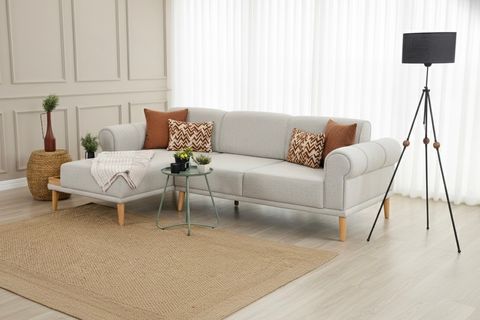 STEP KÖŞE KOLTUK, KREM, SOL KÖŞE