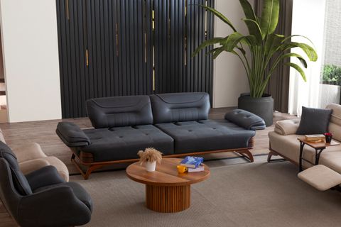 JAGUAR ÜÇLÜ KOLTUK, BEJ