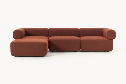 ALBA BUKLE MODÜLER KÖŞE KOLTUK, KİREMİT