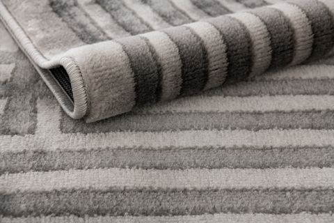 LİFE MAKİNE HALISI 6100, SAÇAKLI, GRİ, 160X230
