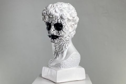 DAVID DARK SENSE POP ART DEKORATİF ROMA YUNAN HEYKELLERİ