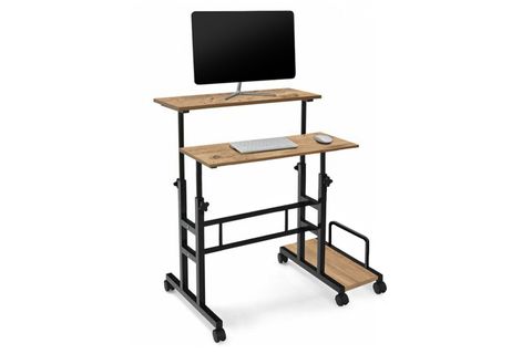 YÜKSEKLİK AYARLI LAPTOP MASASI, ATLANTİK ÇAM, 80X60