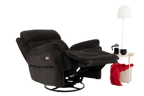 AMSTERDAM MASAJLI ELEKTRIKLI TV KOLTUĞU SALLANIR, ANTRASİT