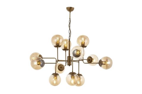 AVONNI AV-60252-12E ESKİTME KAPLAMA MODERN AVİZE 75 CM