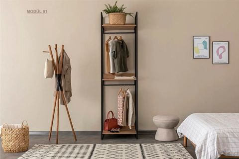 DYNAMİC MODÜLER AÇIK DOLAP SETİNİ YARAT