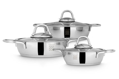 SERENK DEFİNİTİON 6 PARÇA OMLET SETİ, ÇELİK