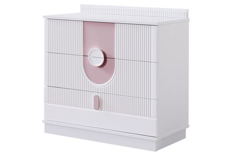 VİRA ŞİFONYER, PEMBE, 3 ÇEKMECELİ