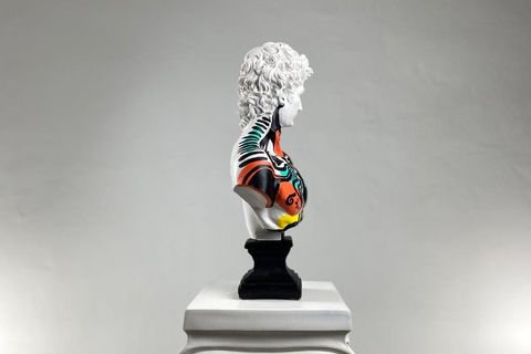 DAVID ALOHA POP ART DEKORATİF ROMA YUNAN HEYKELLERİ