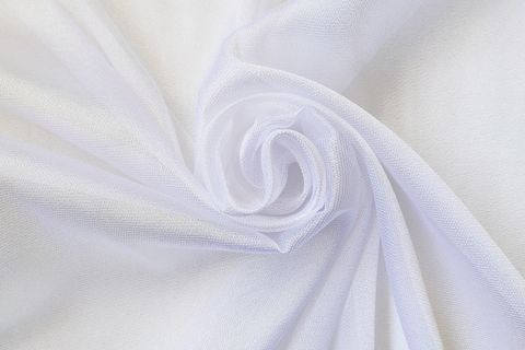 JAPPE MARİNO DOKUMA MODERN DÜZ DİKİM TÜL PERDE, PİLESİZ, BEYAZ, 600X260