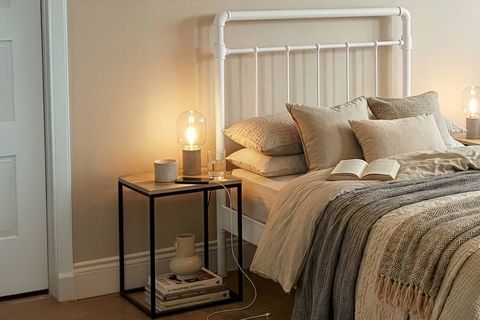 ODİN METAL KARYOLA, BEYAZ, 90X190