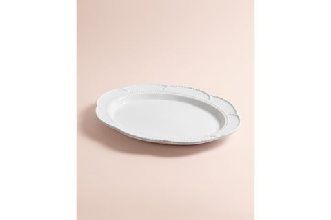THE MİA GRANDE SERVİS TABAĞI BEYAZ 41X31 CM GRD0012
