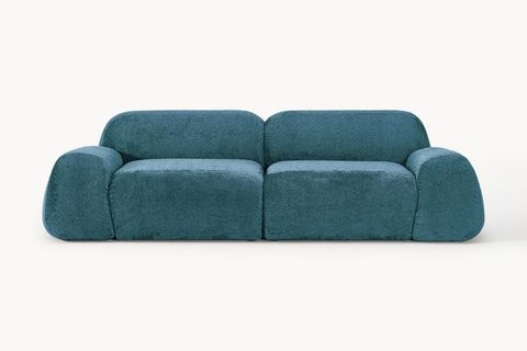 ROSE BUKLE MODÜLER İKİLİ KOLTUK, TURKUAZ