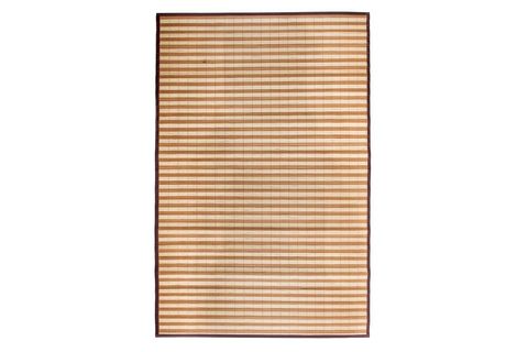 BAMBU KİLİM 120X180 KAHVE ÇİZGİLİ