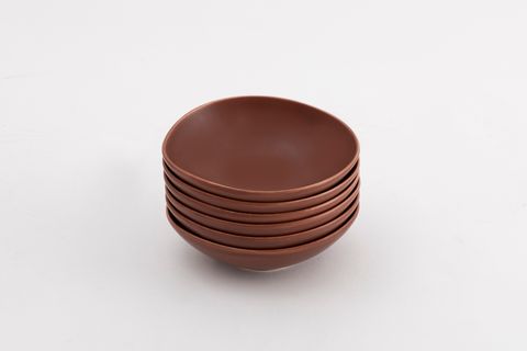 KİTCHEN ESSENTİALS STONEWARE MAT KASE 17 CM, KİREMİT, ALTILI SET