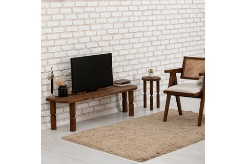 NEOSTİLL İDA TV SEHPASI, CEVİZ