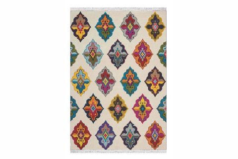 ELSE OTANTİK ŞÖNİL DESEN YIKANABİLİR DEKORATİF PÜSKÜLLÜ KİLİM HALI SONIL13 120X180