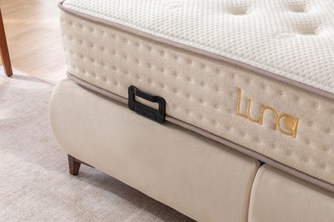 LUNA SPİCA BAZA VE BAŞLIK SETİ, KREM 160X200