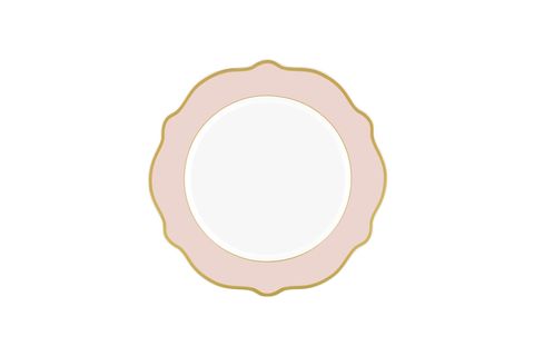 THE MİA JASWELY SERVİS TABAĞI 6 PARÇA PEMBE 27 CM